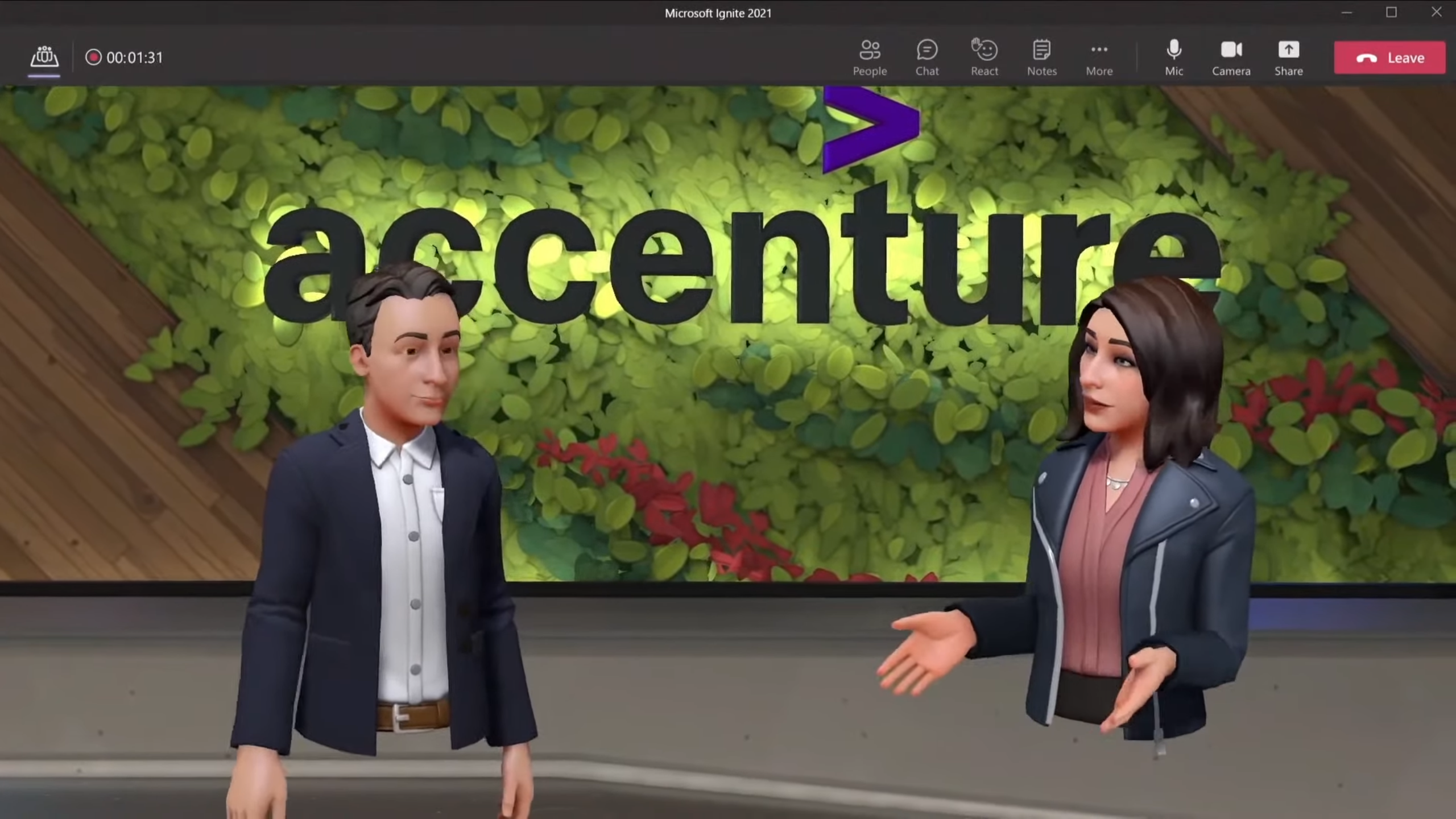 Accenture's metaverse experiment powered by Microsoft Mesh